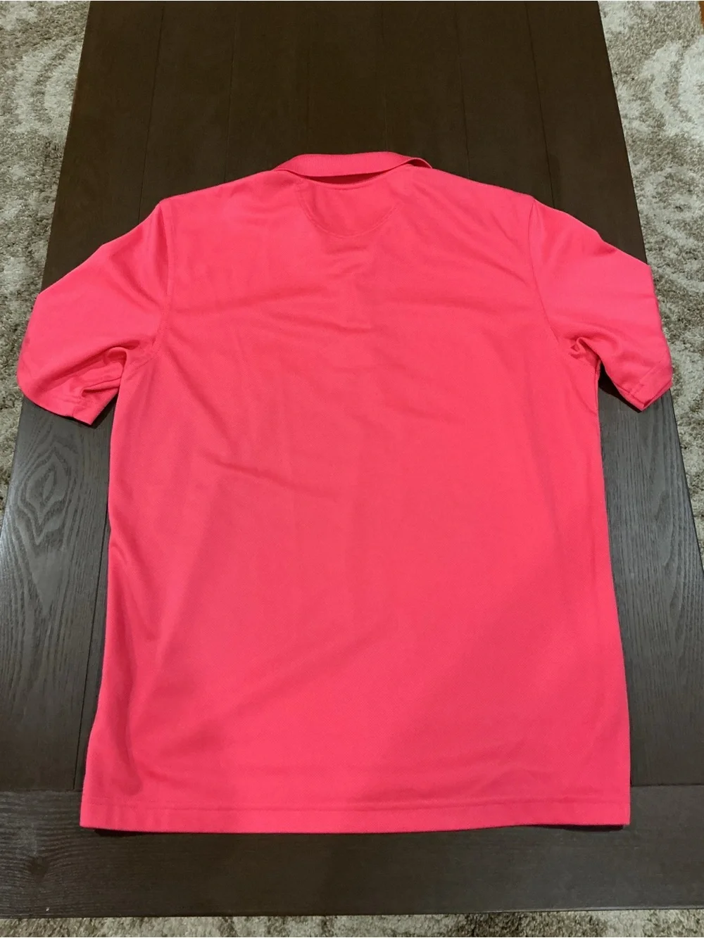 Greg Norman Collection Men's Polo Shirt in Bright Pink